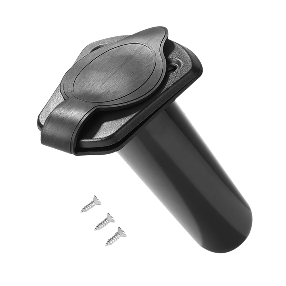 Side Boat Fishing Pole Rod Holder Tackle with Screws Boat Canoe Tool Accessories Repair Maintenance Attachment