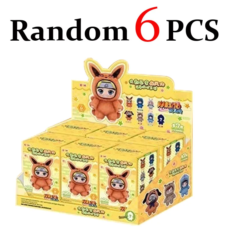 

New 1.1 Naruto Blind Box EAKI Series Original Plush Doll Accessories Toy Collection Gift
