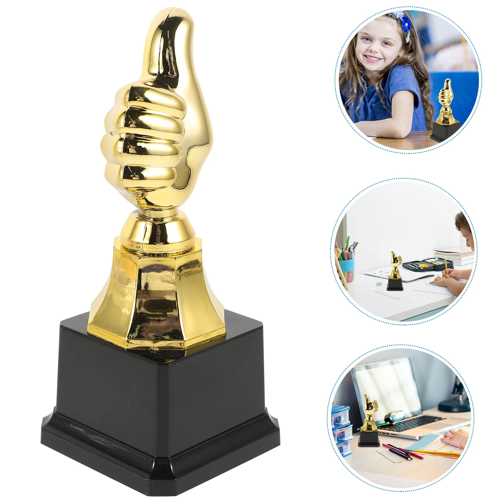 

Children's Trophy Winner Party Decor Plastic Trophies Thumb Celebration Award Shaped Thumbs up Finger