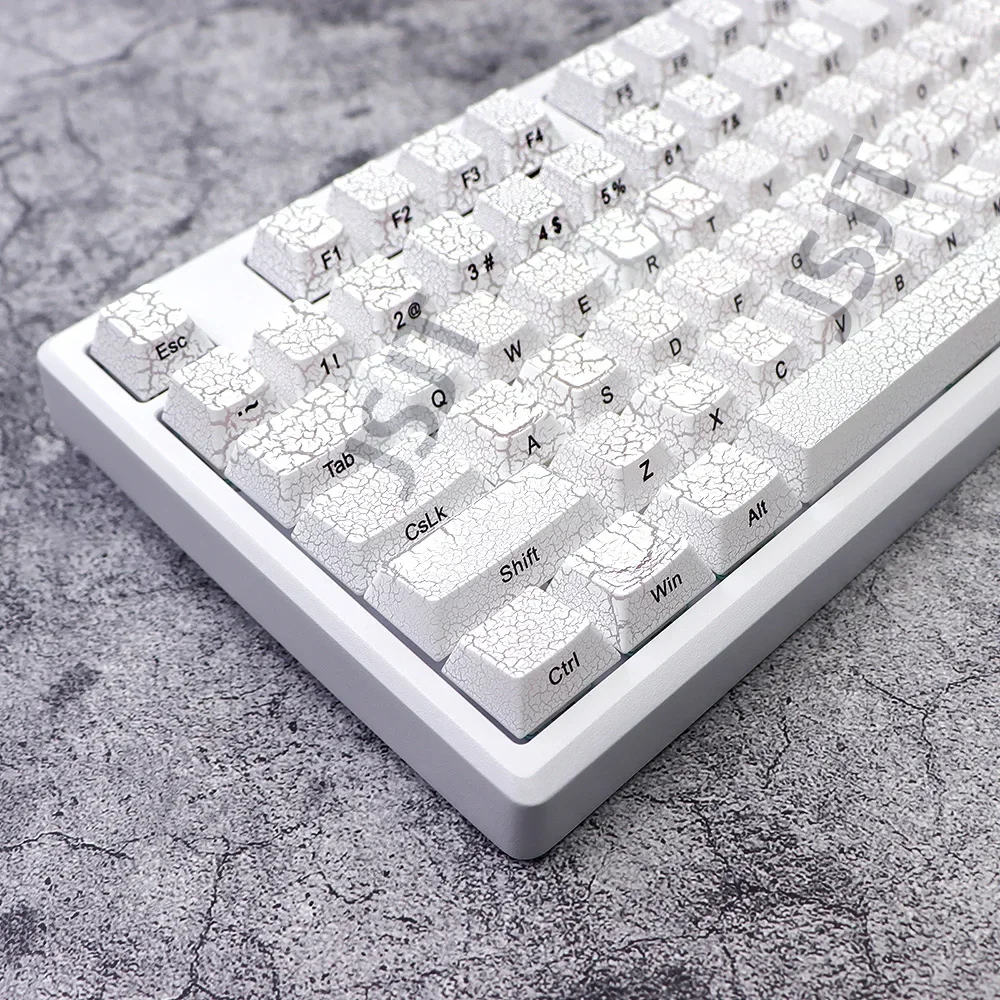 Fission 2.0 Keycaps โปร่งใสต้นฉบับกระบวนการใหม่เข้ากันได้กับ Wooting60/68/87/Split Spaces