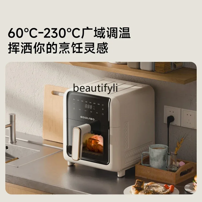 

lt Air fryer 6.5L large capacity inner and outer metal tender frying can be regarded as light food small sugar cube