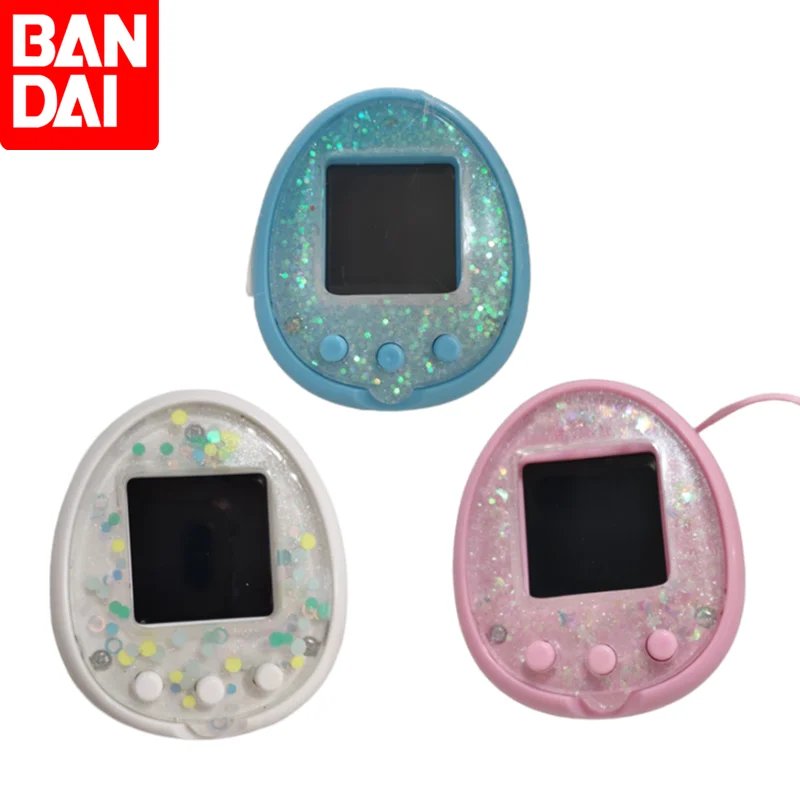 Bandai Tamagotchi Original Electronic Pet Machine Menglong Color Screen Poke Ball Electronic Pet Egg Game Children Toy Gifts