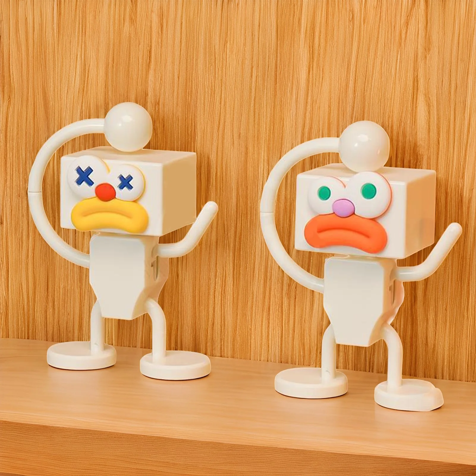 Nemo Fish Bobble Head Toy Funny Anemone Clownfish Bobbling Figure for Office and Home Novelty Decoration