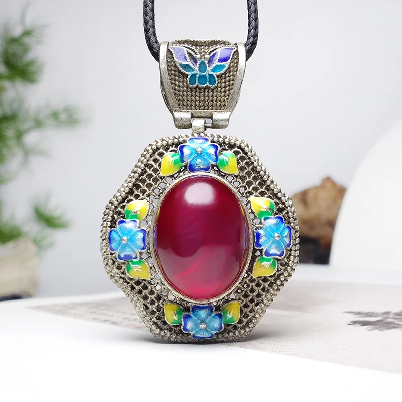 

Natural A hetian jade pendant jade necklaces pendants with gold 925 sterling silver necklace women silver 925 jewelry necklace