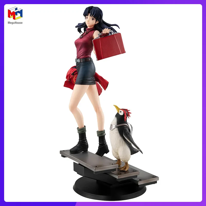 

In Stock Megahouse GALS Rebuild of Evangelion Katsuragi Misato New Original Anime Figure Model Toys Boy Action Figure Collection