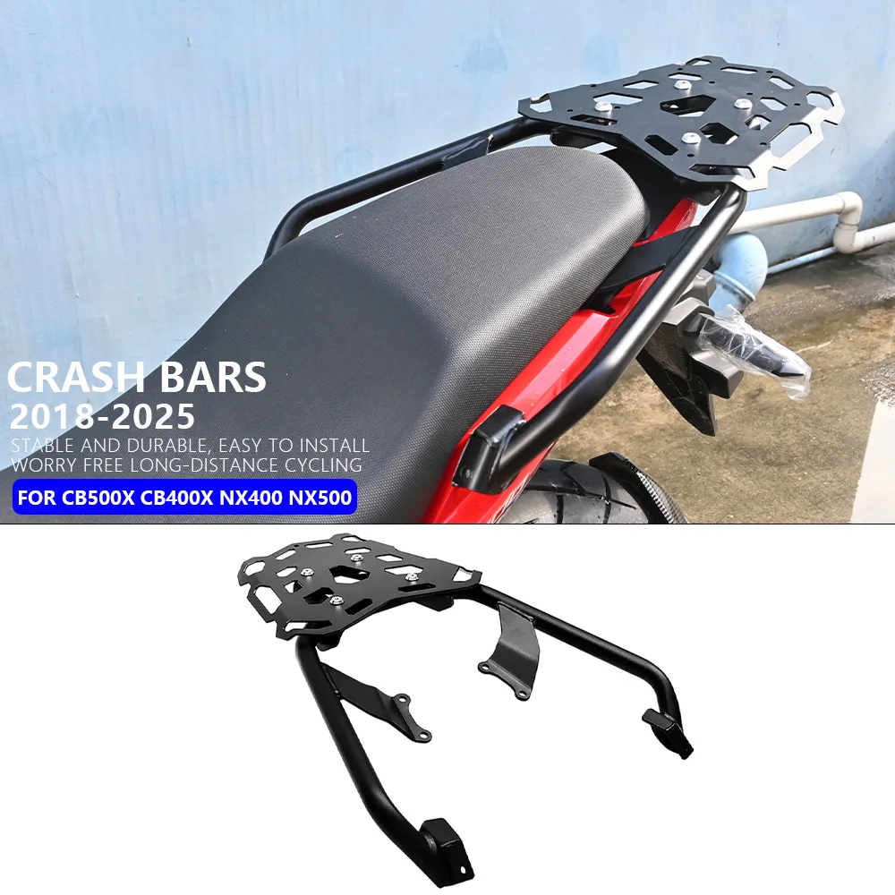 

FOR HONDA CB500X CB400X 2018-2023 /NX400 NX500 2024-2025 Motorcycle Rear Luggage Rack Carrier Support Shelf Holder Trunk Bracket