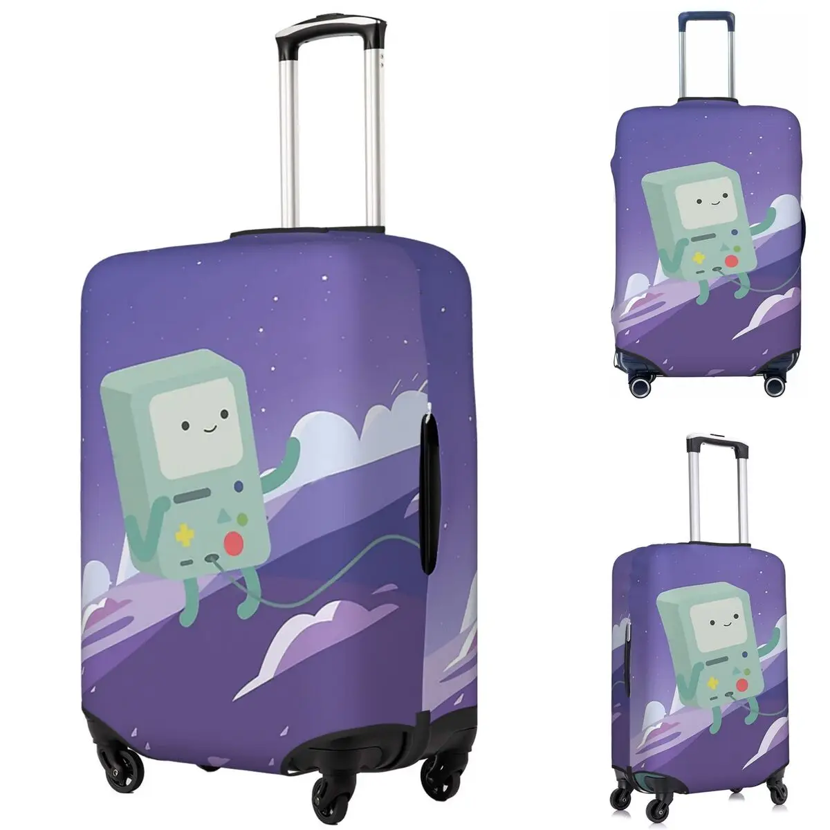 

Плавающий чехол для чемодана Bmo (время приключений), эластичные защитные чехлы для багажа для путешествий 18-32 дюймов