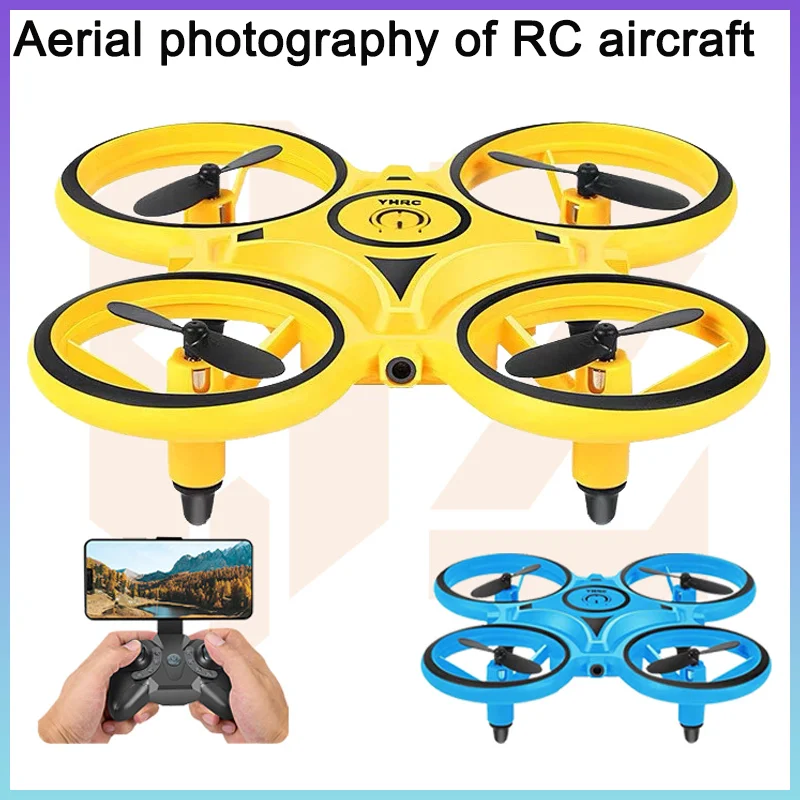 

Intelligent Gesture Sensing Remote Control Drone Flying Saucer Watch Quadcopter 360° Flip Aerial Photography Rc Aircraft Toy