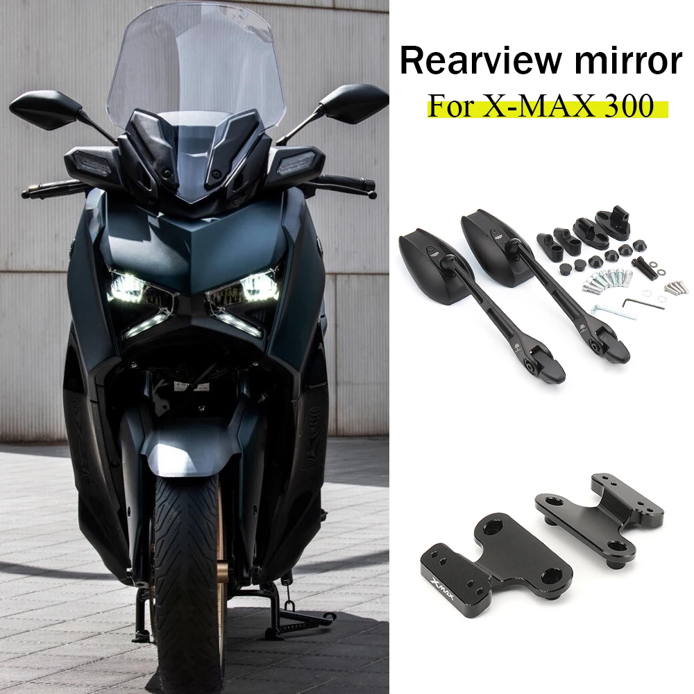 

For YAMAHA X-MAX 300 XMAX300 X-MAX 300 X-Max300 2017-2023 Motorcycle Accessories Rearview side Mirror Bracket Kit