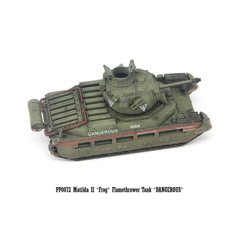 1:72 Schaal Plastic Pp0072 Matilda 2 Australië Tankmodel Gevaarlijk Gemilitariseerd Gevechtsspoor Type Klassiekers Geschenken Statische Weergave