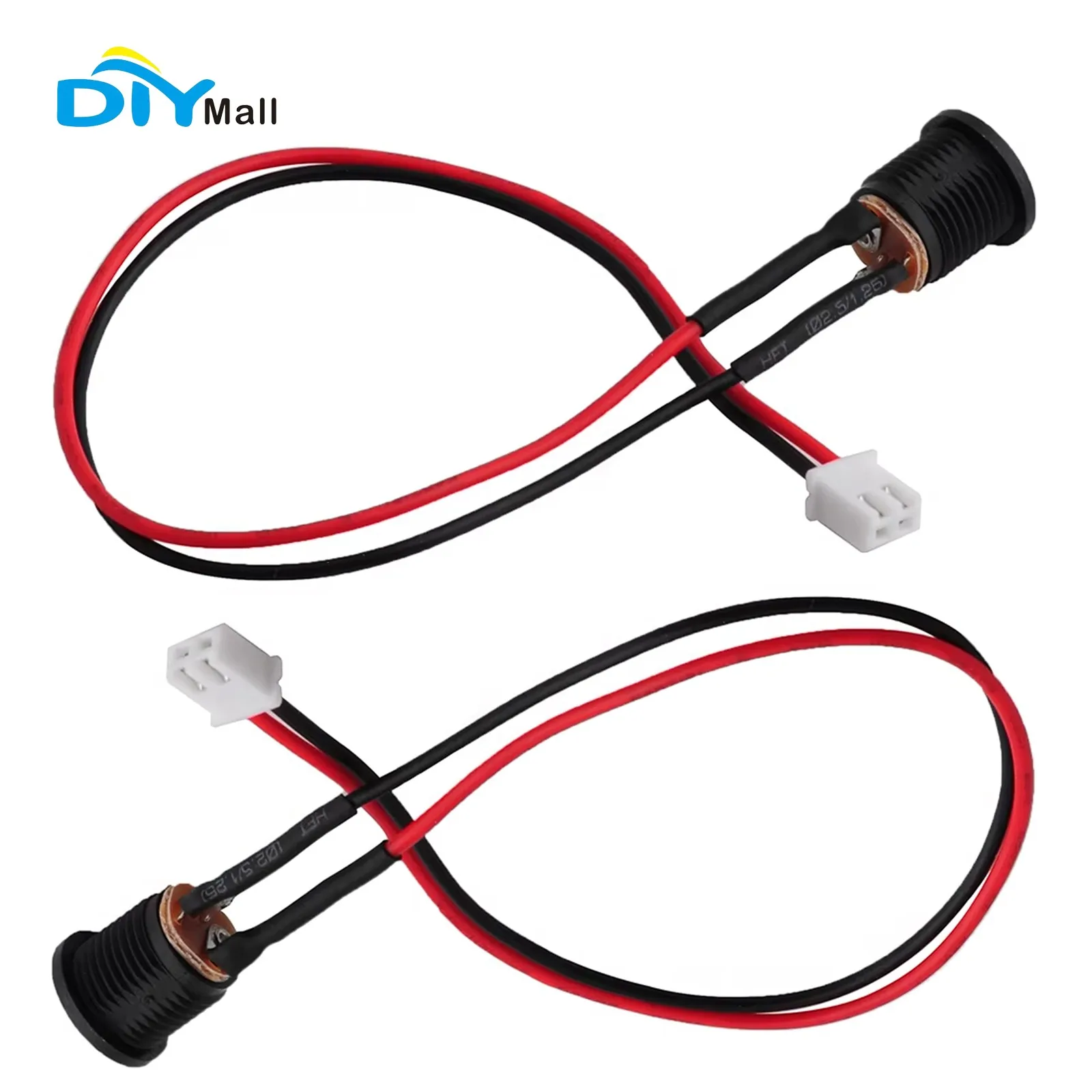 DC-022 Разъем питания постоянного тока DC-022M Розетка с разъемом XH 2,54 мм 2P для монтажа на панели DC022