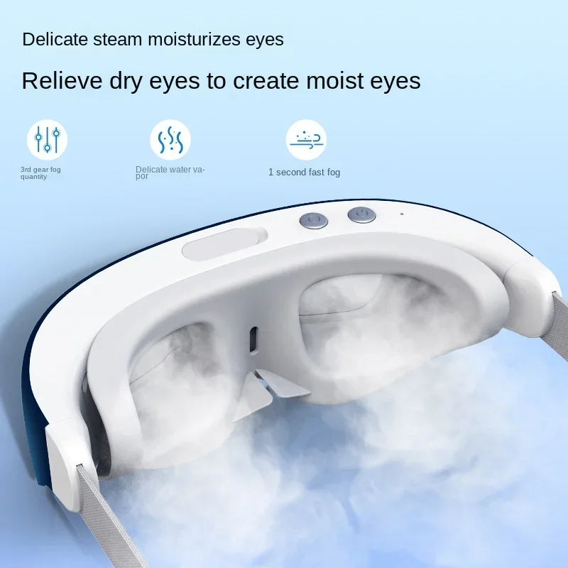 Electric Eye Massager Spray Moisturizer for Dry Eye Protector Anti Wrinkle Atomizing Hot Compress Therapy Music Relieve Fatigue