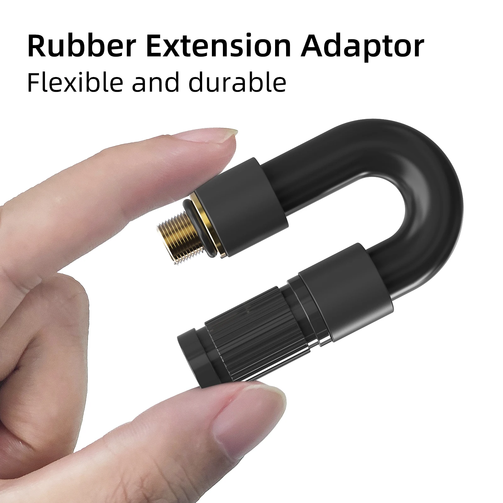 Cyclami ท่อต่อปั๊มลมจักรยาน8มม., ท่อต่อท่อท่ออะไหล่บริการปั๊มจักรยานยางเติมลมอุปกรณ์เสริมหัวฉีด