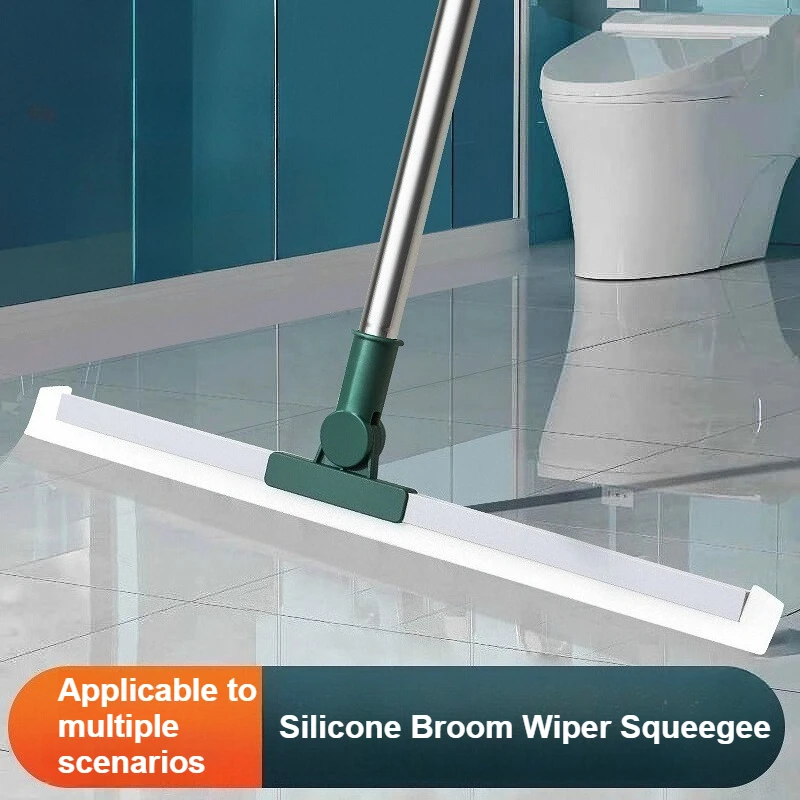 

Bathroom Squeegee Scrubber High Place Glass Wiper Household Cleaning Tools Silicone Scraper Broom Magic Wiper Floor Toilet