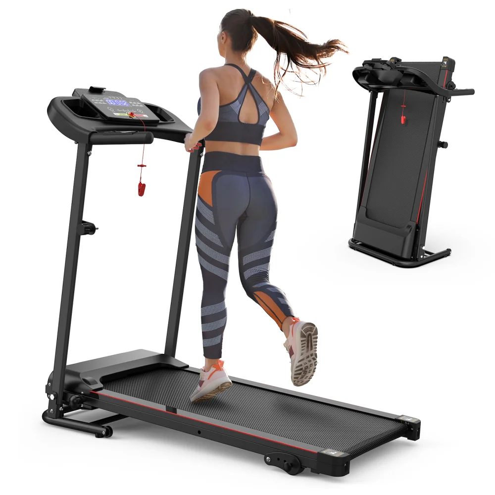 Home Gym Electric Machine - Folding Treadmill with Incline 2.5HP 12KM/H