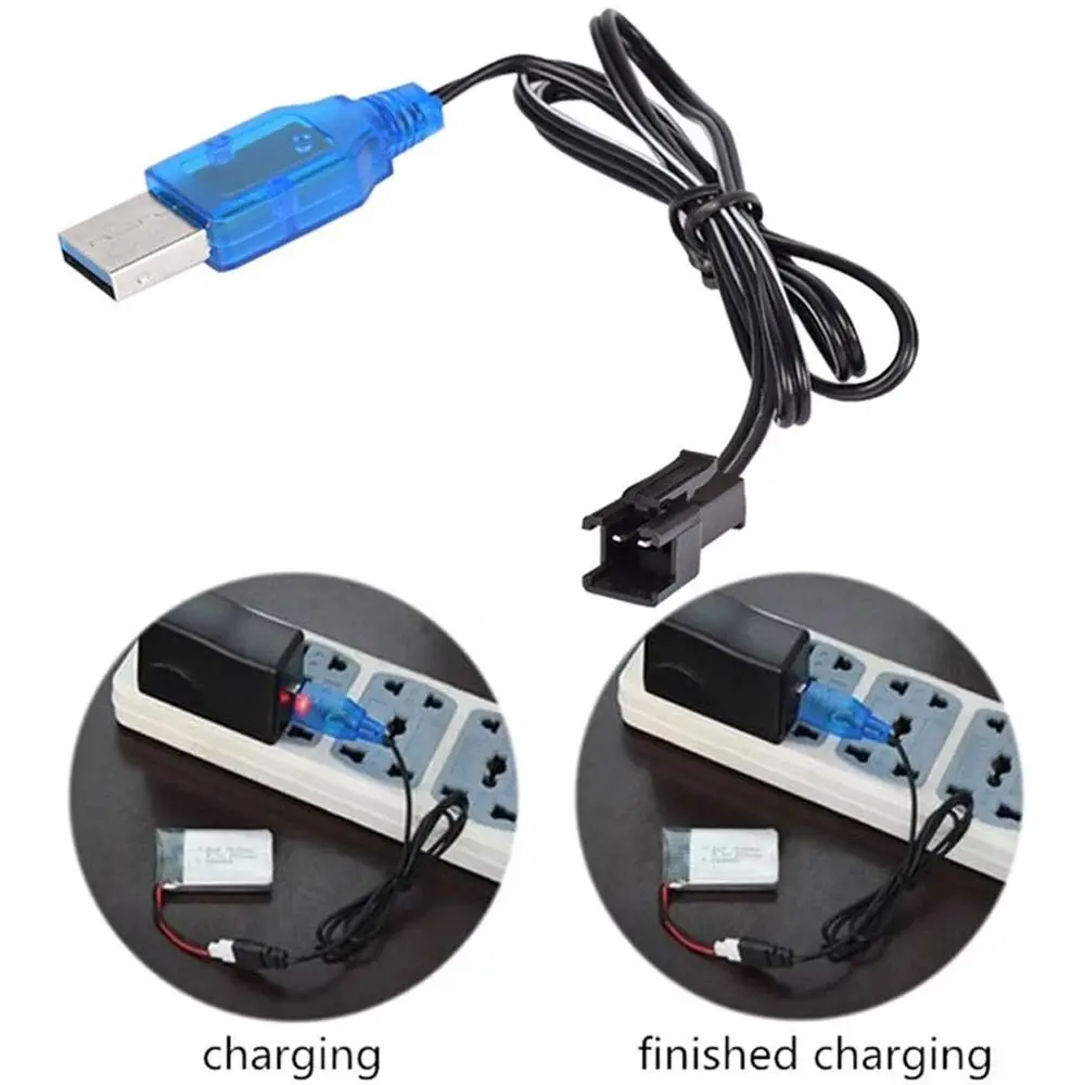 Powerful LED Indicator 400mA Li-ion Battery Charger Cables USB Charger RC  Charger