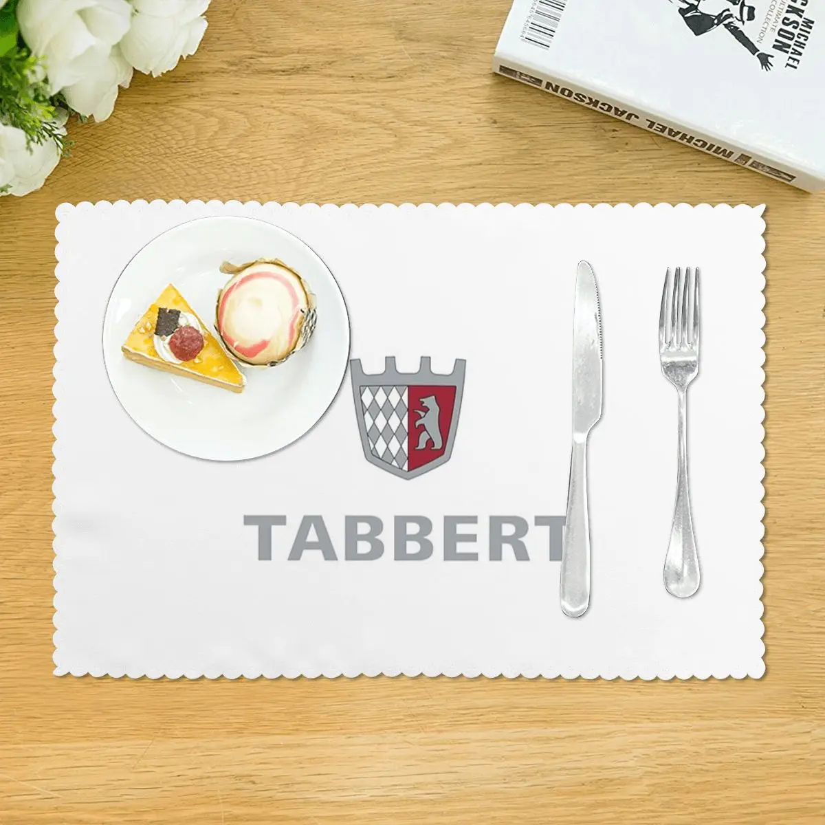 Tabbert Caravan Placemat Non-Slip Heat Resistant Washable Plate Mat For Dining Table Bowl Coaster Home Decor Super Absorbent Mat