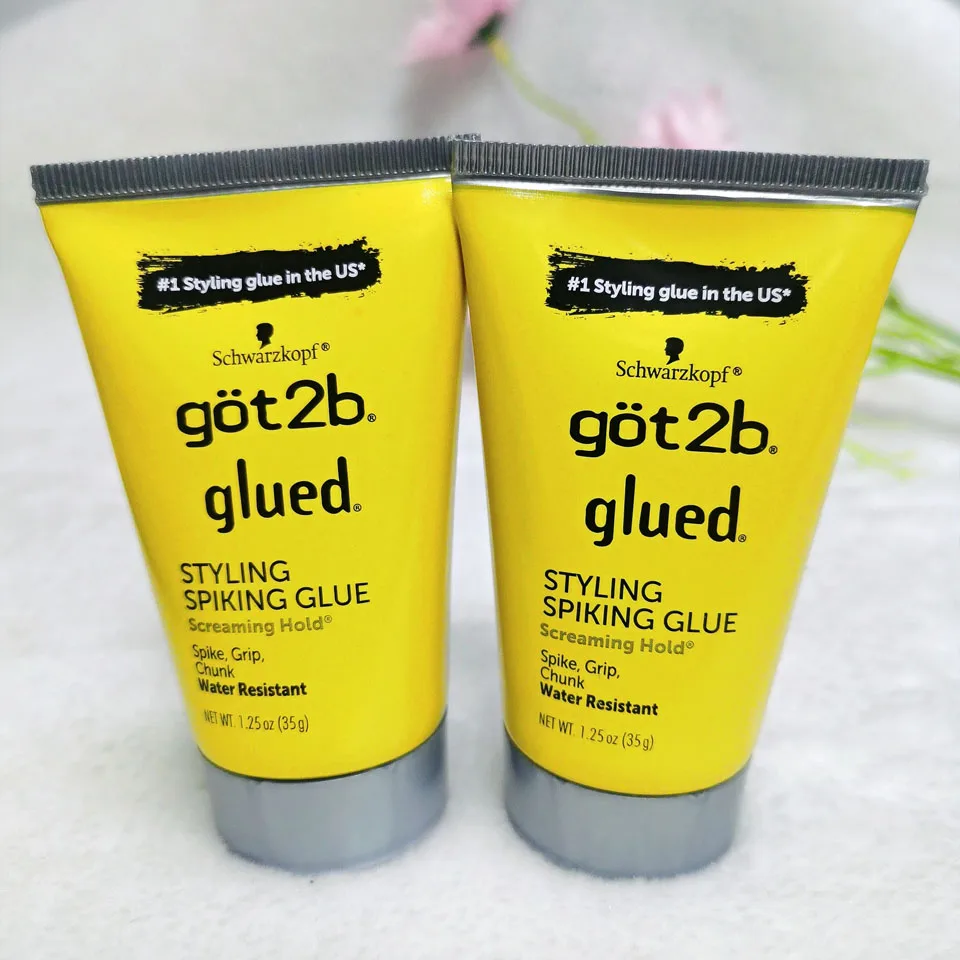 حصلت على 2b لصقها 35 جرام جل الشعر got2b لصقها got2b رذاذ لصق got2be رذاذ تجميد للشعر المستعار المواد اللاصقة هلام التحكم في الحطى شحن مجاني 170 جرام
