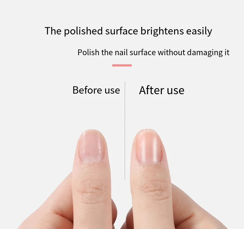 Double Headed Nano Glass Dead Skin Push Folding Dual Side Manicure Polishing Strip Cuticle Remover Tools Nails Nutrient Solution