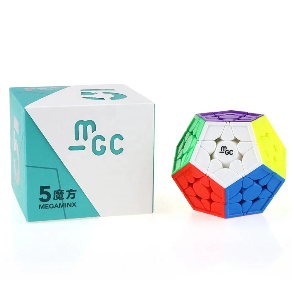 YJ MGC Version Series 2x2 3x3 4x4 5x5 6x6 7x7 Megaminx M Magnetic Magic Speed Cube Yongjun MGC Cubo Magico Fidget Toy