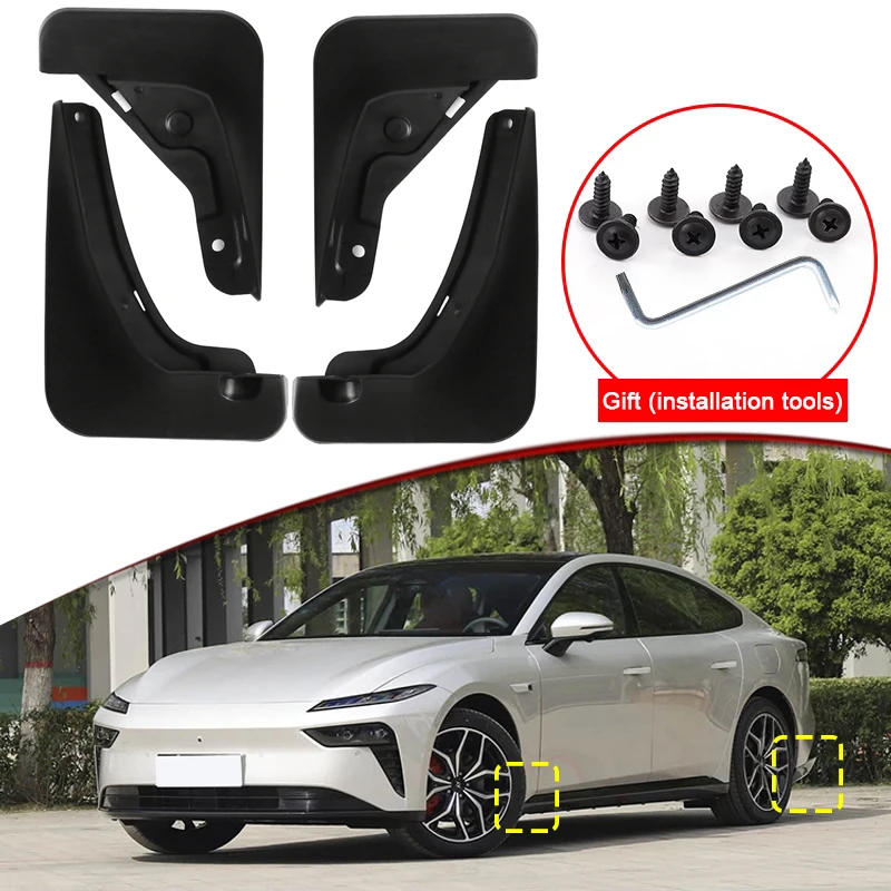 

Car Styling For DONGFENG 007 2025 2026 2027 ABS Car Mud Flaps Splash Guard Mudguards MudFlaps Front Rear Fender Auto Accessory