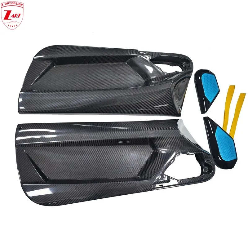 

Z-ART Aventador Dry Carbon Fiber Door Interior Panel For For Lamborghini Aventador LP700 LP720 LP740 LP750 LP770 LP780