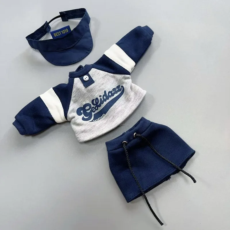 1/6 BJD Puppenkleidung Anzug für 28 cm Babypuppe Dress Up Zubehör Sportbekleidung Anzug Winterkleidung