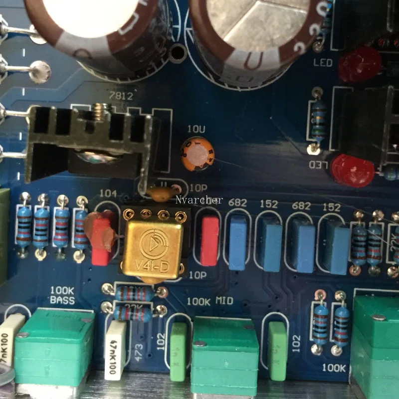 Nvarcher VV4 dual op amp upgrade V4i-D HDAM8888 9988SQ/883B MUSES02 01 OPA2604AP Für Verstärker DAC