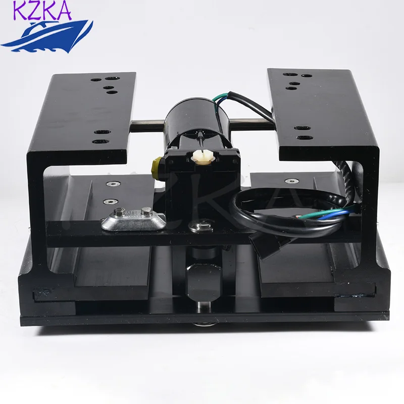 Tranez JPH1500 Spring For Boat Adjustable Feed Lift Is An Electrohydraulic Lifting System Fit Engines 10-150L 250kg 12V 17CM
