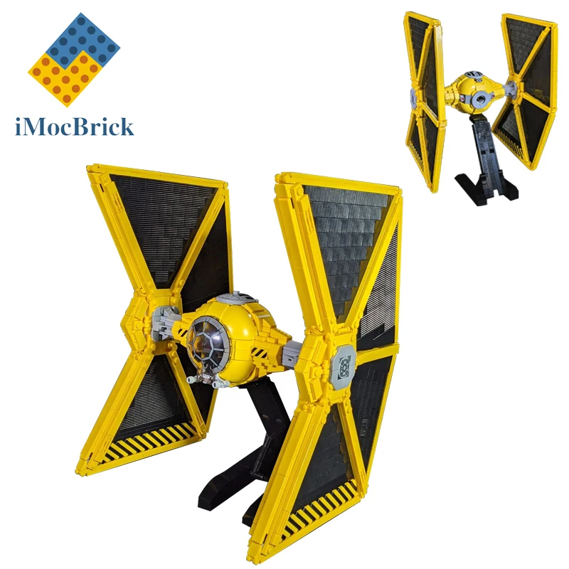 1198 Pcs Mocs Sets Star Movie Spaceship Model Bricks TIE Starfighters Mining Guild Kits Builidng Blocks Fighter Toys