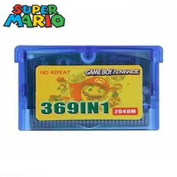 Super Mario Bros GBA Game Cartridge Card Anime 369 In 1 Game Boys Advance Games Sereis Game for GBA GBASP NDS IDS NDSL IDSL Gift