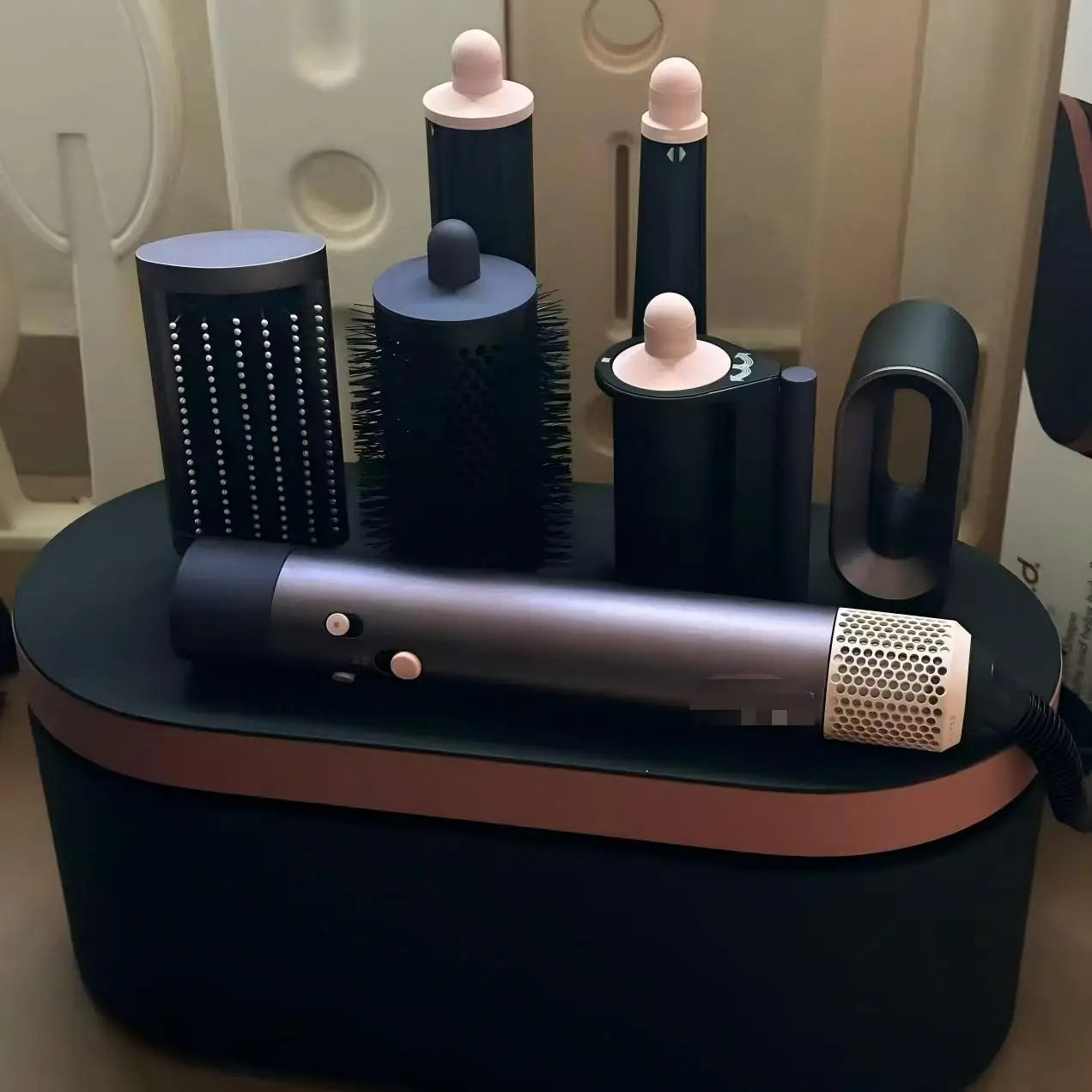 Curling Iron Multi-functional 6-in-1 With Leather Case Accessories Conda2x Curling Iron Professional Curling Iron