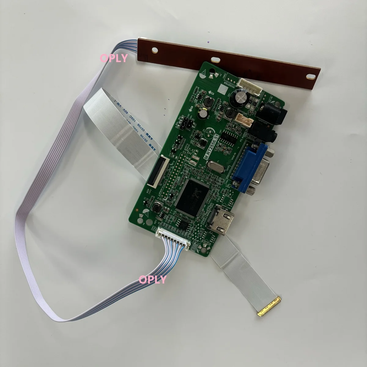 

Плата контроллера EDP, совместимая с VGA HDMI для N156BGE-E41 N156BGE-E42 N156BGE-E31/E32 N156BGE-EA2/EB1/EB2 1366*768 светодиодов 15,6 дюйма DIY
