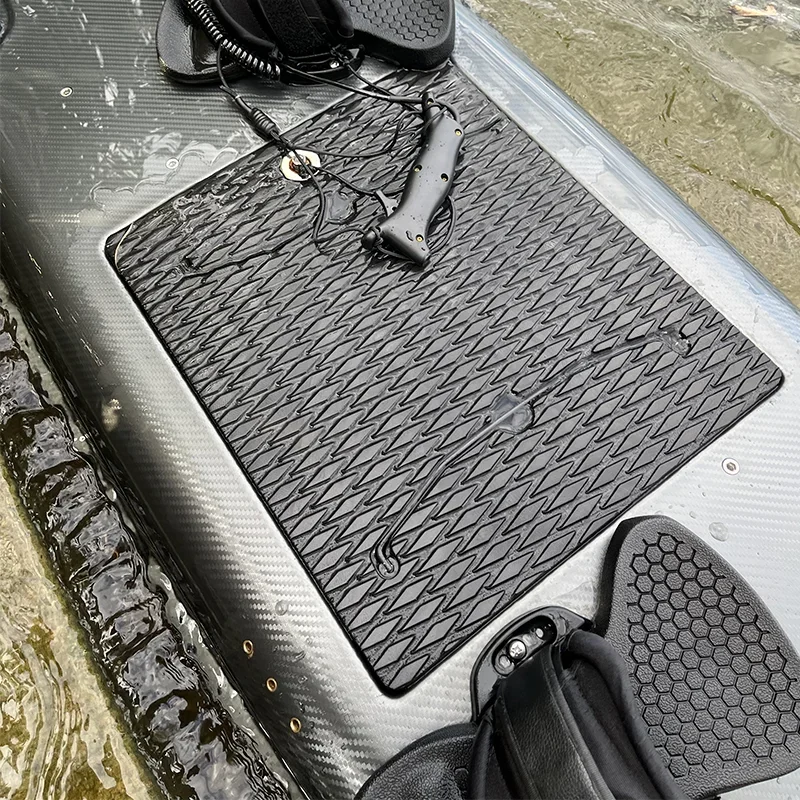 Hydraulic electric surfboard and 48v battery thermoplastic polymer structure