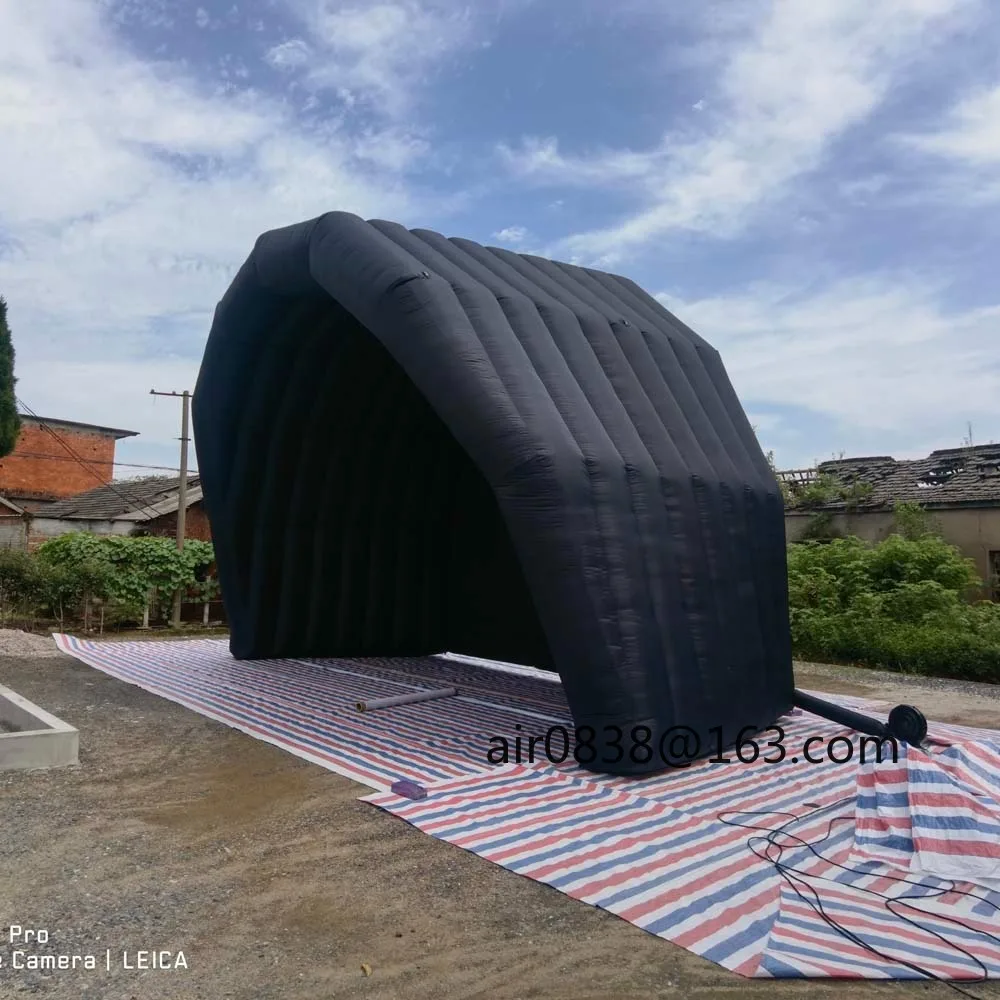 Huge Oxford Inflatable Stage Cover Tent Blow Up Inflatable Stage Roof Party Event Marquee for 4 Seasons Outdoor Festival Events