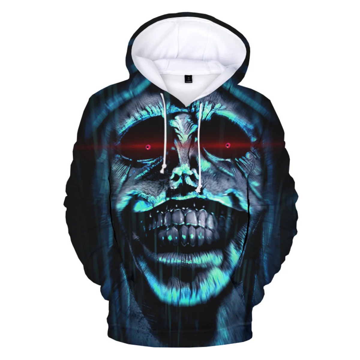 Anime Solo wyrównujący nadruk 3d bluza z kapturem Halloween bluza w stylu Casual Streetwear Hip Hop dla męskich damskich swetków