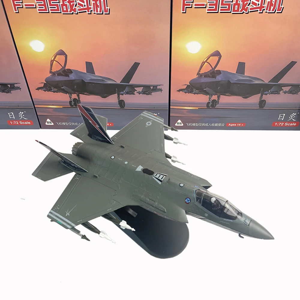

Масштаб 1:72, армия США F-35A F35 F-35 Lightning II Joint Strike Jet Fighter, металлический самолет, модель самолета, детская игрушка, орнамент