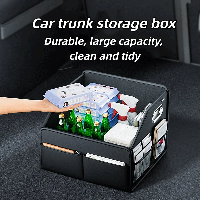 

Car trunk storage box car artifact car trunk storage box car storage box folding box supplies