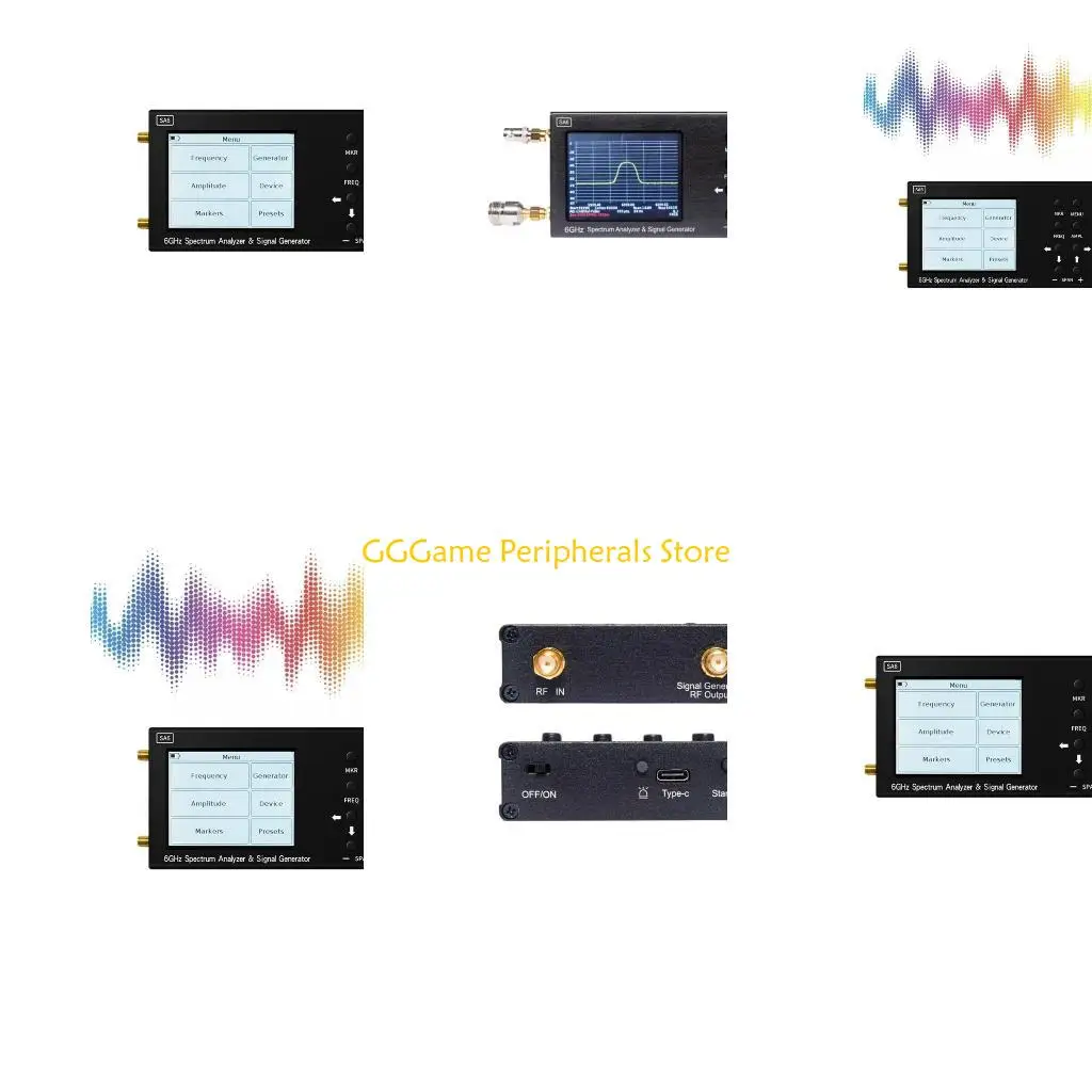 

U55B SA6Wifi CDMA 35-6200Mhz Generator Tester 6GSpectrum Portable