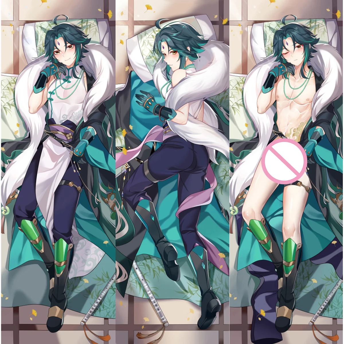 

Genshin Impact XIAO Dakimakura Cover Cartoon Anime Hugging Body Pillowcase Bedding Pillow Cute Otaku Pillow Cover