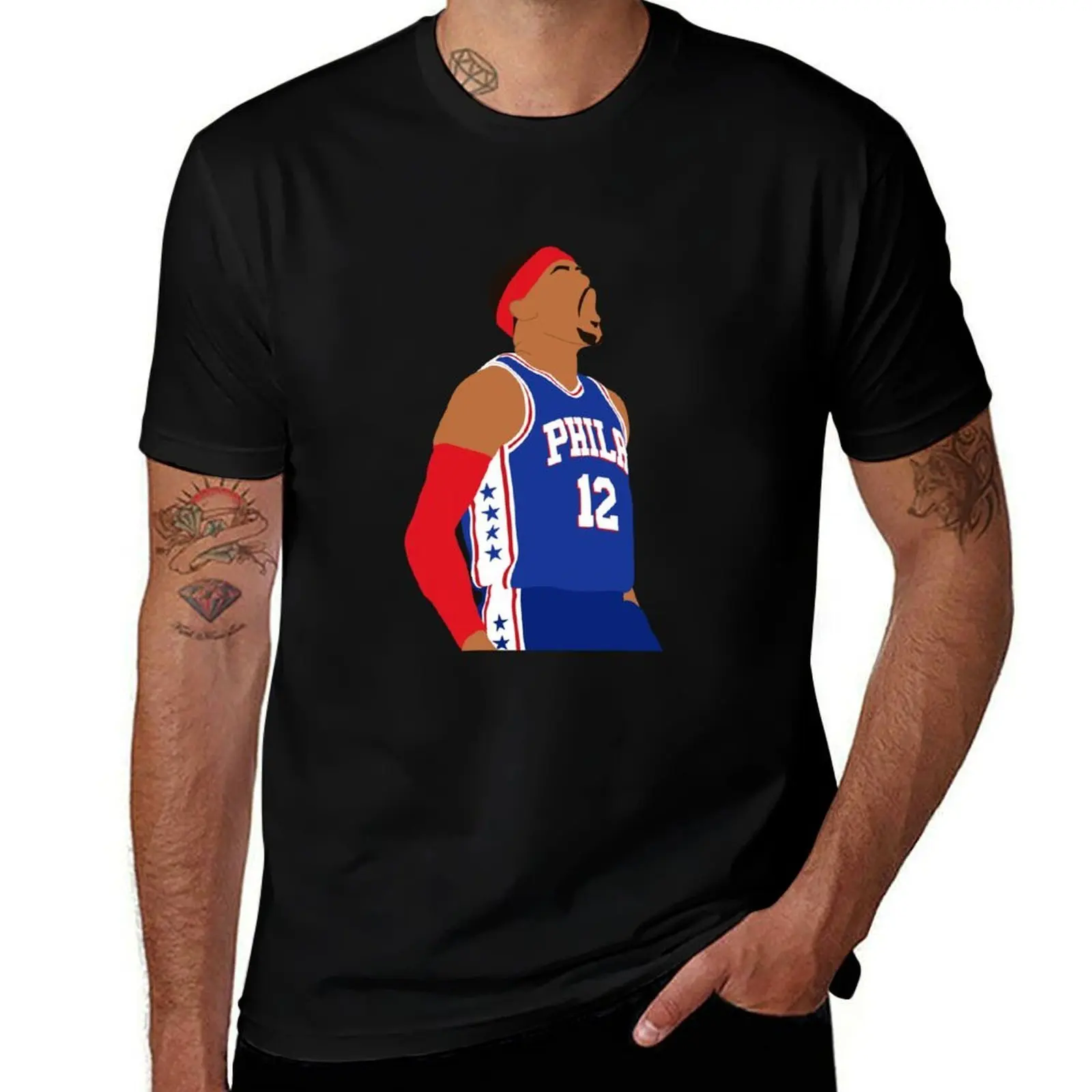 Tobias Harris- 76ers- Sixers- Philadephia T-Shirt Trendy Print Short Sleeve T-Shirt