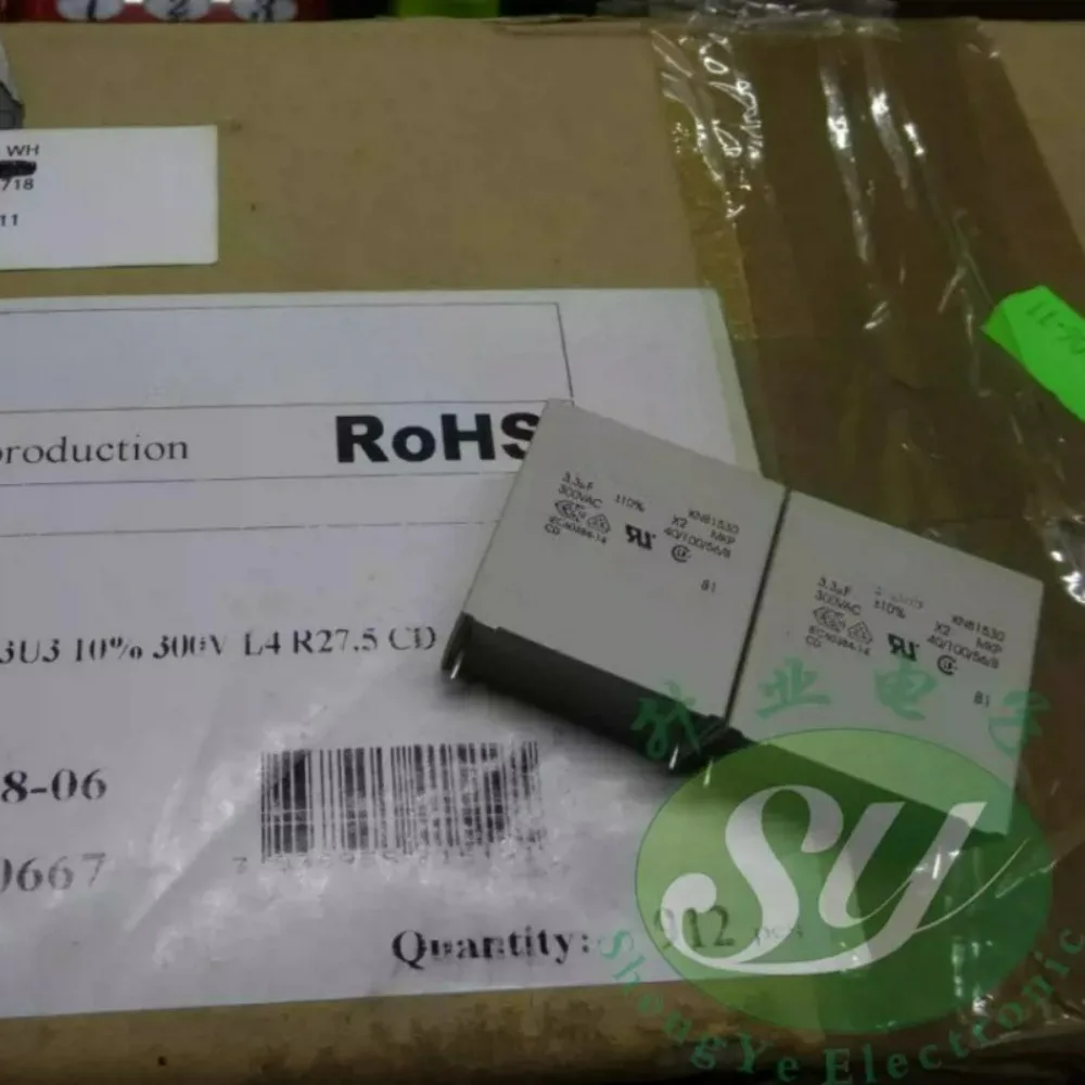 KNB1530 3.3uf 300vAC 3u3 335 Brand New 28mm Film Capacitor