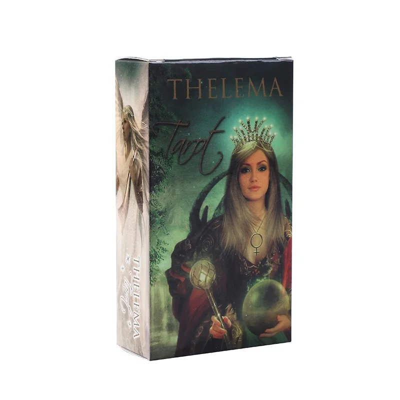 Thelema Tarot Card Table Deck Board Game For Family Party Playing With PDF Guidebook Entertainment