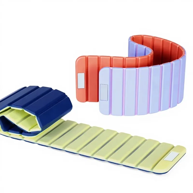Magnetic Weighted Silicone Wristbands Yoga Training Invisible Leg Weights Fitness Sports Ankle Bands Custom Universal