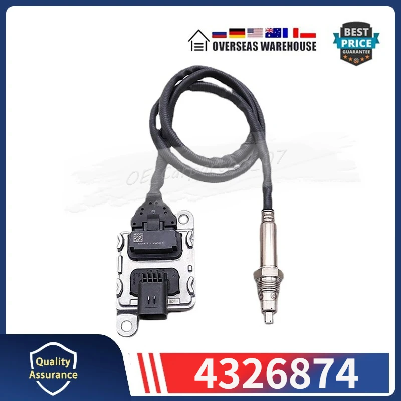 

4326874 Nitrogen Oxygen Sensor For Cummins ISX 15.0 11.9 NOX SENSOR 1PCS 4326874RX 2872946
