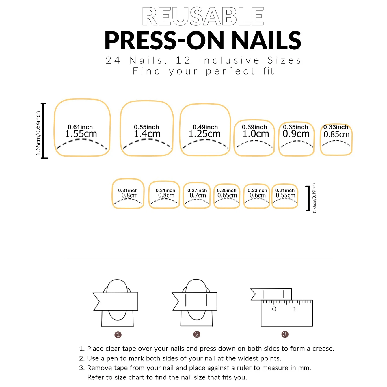 24 قطعة من أظافر أصابع القدم السوداء الفرنسية المدببة، أظافر صناعية مربعة، تصميم أظافر أصابع وهمية وردية عارية، أظافر أكريليك مغطاة بالكامل