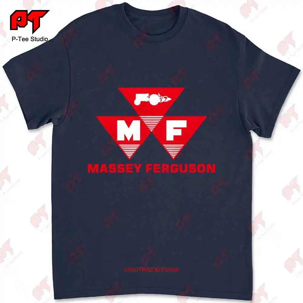 Massey Ferguson Tractor Agriculture Logo T-shirt Y43X