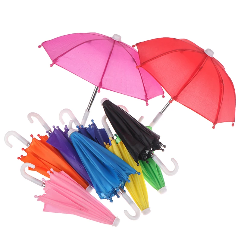 1pc Mobile Phone Holder Locomotive Umbrella Waterproof Portable Mini Parasol Alloy Sun Shade Bicycle Umbrella for Riding