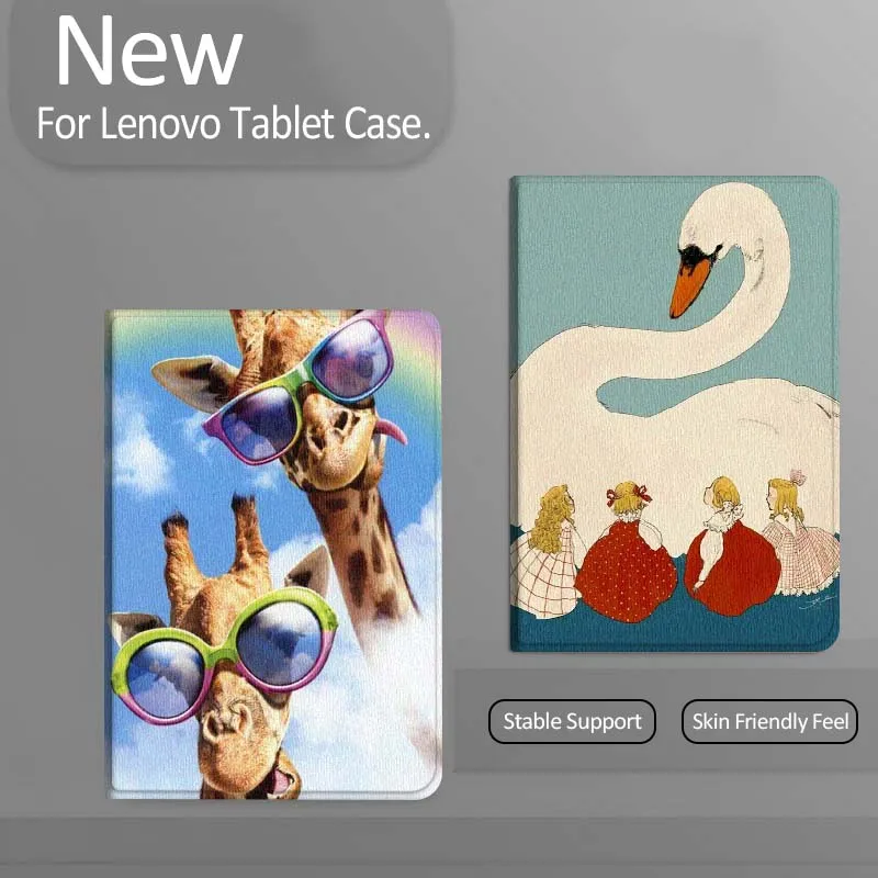 

Giraffe Goose Popular For Xiaoxin Lenovo Tab Pad K11 K10 M10 P11 3rd Plus Pro Legion Y700 Y900 Gen4 2 Tablet Case Gift
