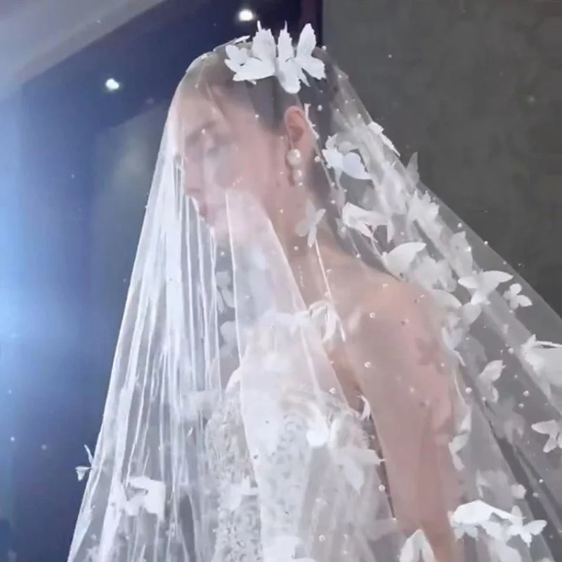 حجاب اللؤلؤ بدون أمشاط للنساء ، إكسسوارات الزفاف ، حجاب العروس ، إكسسوارات نسائية